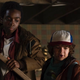 Caleb McLaughlin and Gaten Matarazzo in Stranger Things. image: Curtis Baker/Netflix